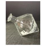 Diamond Shaped Glass Decanter