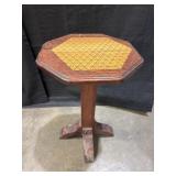 Octagonal Wooden Accent Table