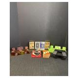 Variety of Playing Cards & Card Holders