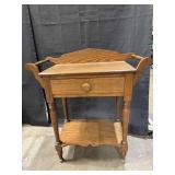Antique Oak Wash Stand