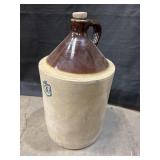 Antique McCoy #5 Stoneware Crock Whiskey Jug