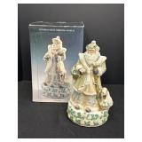 Victorian Santa Christmas Musical Box
