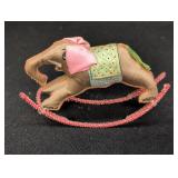 Handcrafted Rocking Elephant made of material &