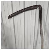 Antique Wooden Scythe w/ Two Handles