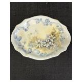 Porcelain Hand Painted Trinket Tray