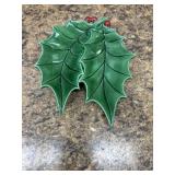 Christmas Berry design candy dish