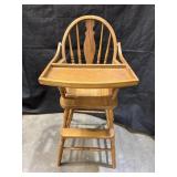 Childï¿½s Wooden High Chair