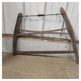 Vintage Wooden Buck Saw