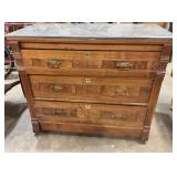 Antique Eastlake Dresser w/ marble top