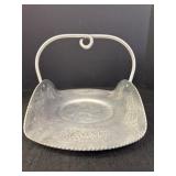 Cromwell Hand Wrought Aluminum Basket