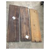(3) 42in Table Leaves w/ crates