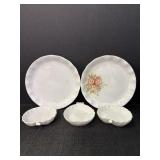 Scalloped Small Plates & Trinket Dishes (5)