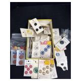 Variety of Vtg. Buttons