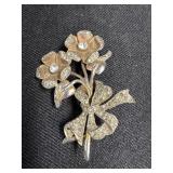Flower Brooch Pin