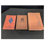 (3) Hard Back Books, Winnie the Pooh, The Zebra