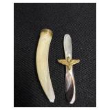 Fang Shaped Pendant & Misc Pendant