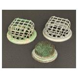 2 Cage & 1 pin flower frogs