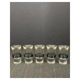 Glass Shot Glasses (5)