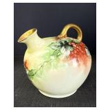 Vtg Austrian Porcelain Whiskey Jug
