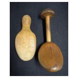 (2) Wooden Foot Forms