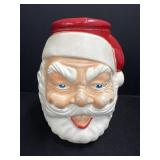 Santa Blow Mold Cookie Jar
