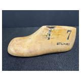 Stuart Childï¿½s Wooden Shoe Form