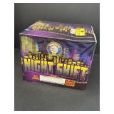 Brothers Night Shift 24-shot box of fireworks,
