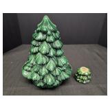 Ceramic Christmas Tree Napkin holder and