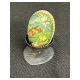 German paper-mï¿½chï¿½ Easter egg candy container