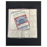 Budweiser beverage napkins