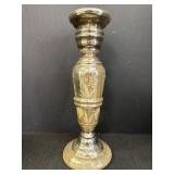 Mercury Glass Candlestick Holder