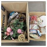 Christmas Floral Picks, Ribbon, Decor & More