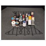Wall hanging thread holder 14in long x 13in wide