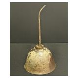 8.5" metal thumb-pump oil can