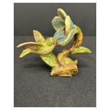 2.25" resin Hummingbird & flower figurine