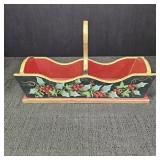 Hand Painted Holiday Cracker Tray