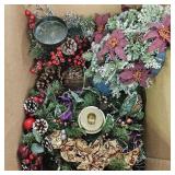 Artifical Floral Candle Holder & Decor