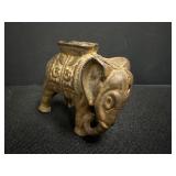 Cast Iron Circus Elephant Bank