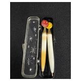 Vtg. Smiley Face Topper Mini Pens