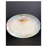 Floral Oval Serving Platter