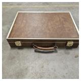 Brown Hard-Shell Briefcase/ Portfolio Case