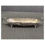 Sterling quadruple plate oblong serving dish or