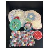 Variety of quilt pieces