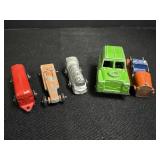 (5) Vtg. Metal Toys