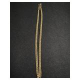 Gold Tone Unmarked Chain
