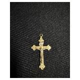 14KGF Cross Pendant