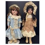 2 Armand Marseilles dolls, 21in. Appear to be
