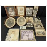 Vtg Family Photos, framed & Unframed