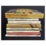 Sewing, needlecraft, fabric decor, pattern books