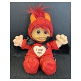 Russ Berrie Devil Troll Doll, 13in.